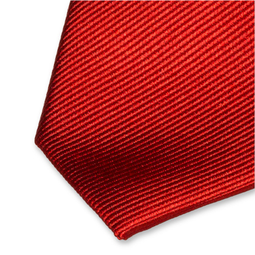 Verlichting gehandicapt groef Smalle rode stropdas