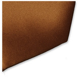 Satijn polyester stropdas Cognac - Thumbnail 2